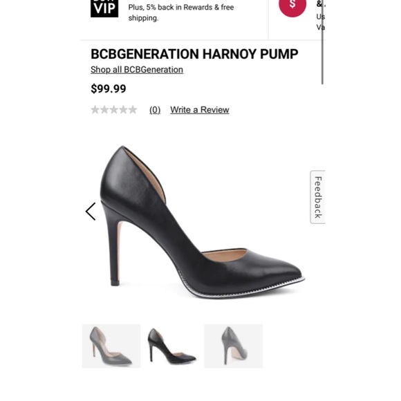 ✨NEW BCBG - Sexy Pointed Toe Pumps - Black - Picture 12 of 15